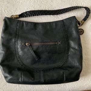 The Sak purse in black leather